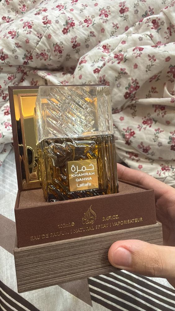 Lattafa Khamrah Qahwa Eau de Parfum - Customer Photo From piyush garg