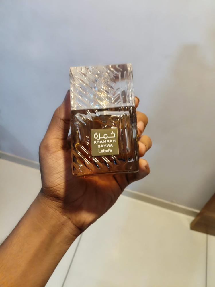 Lattafa Khamrah Qahwa Eau de Parfum - Customer Photo From Ramani Pratik