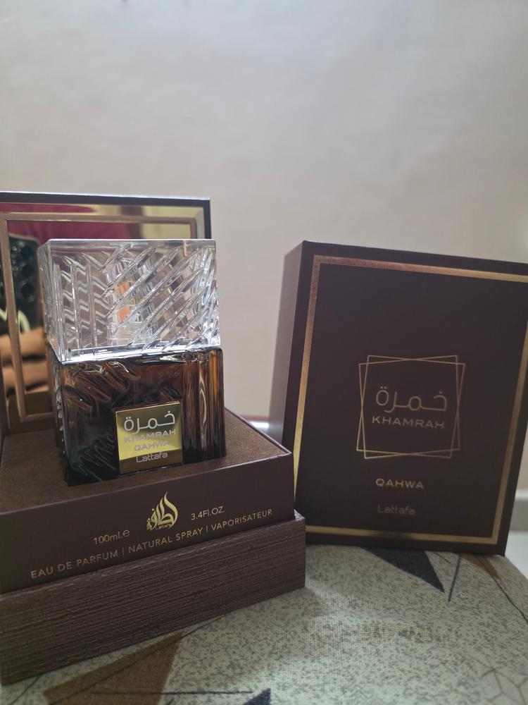 Lattafa Khamrah Qahwa Eau de Parfum - Customer Photo From Dr. Shubham Kalnawat