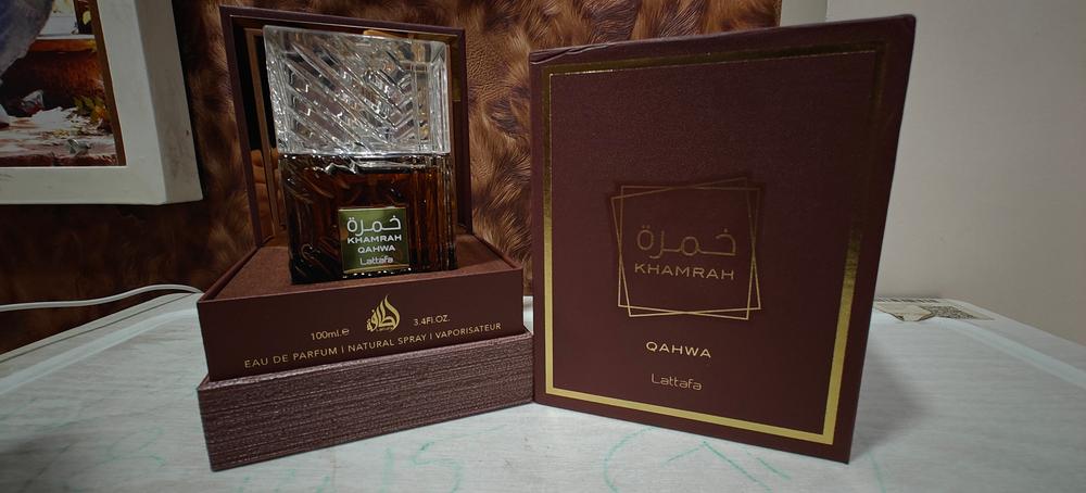 Lattafa Khamrah Qahwa Eau de Parfum - Customer Photo From Jeetendra Borade