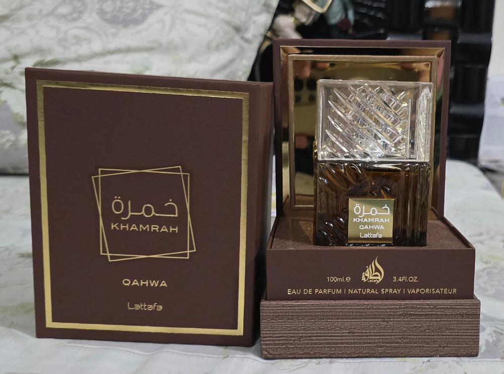 Lattafa Khamrah Qahwa Eau de Parfum - Customer Photo From Amrit virk