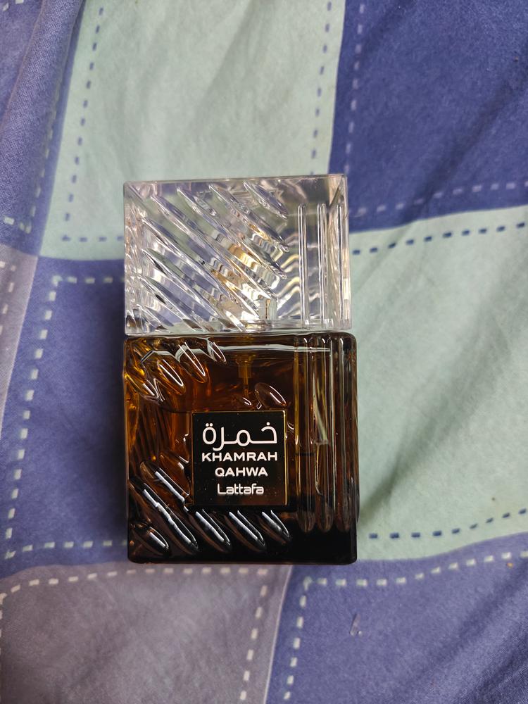 Lattafa Khamrah Qahwa Eau de Parfum - Customer Photo From VARUN TYAGI