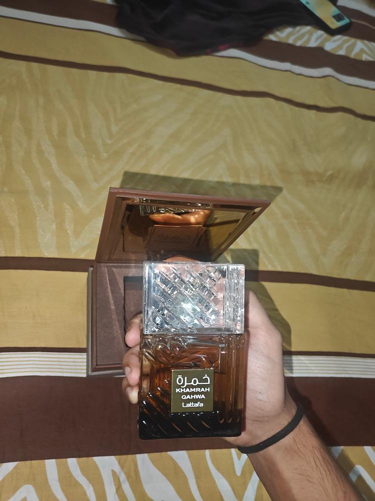 Lattafa Khamrah Qahwa Eau de Parfum - Customer Photo From Daksh Ahuja