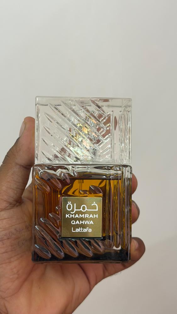 Lattafa Khamrah Qahwa Eau de Parfum - Customer Photo From Chandu