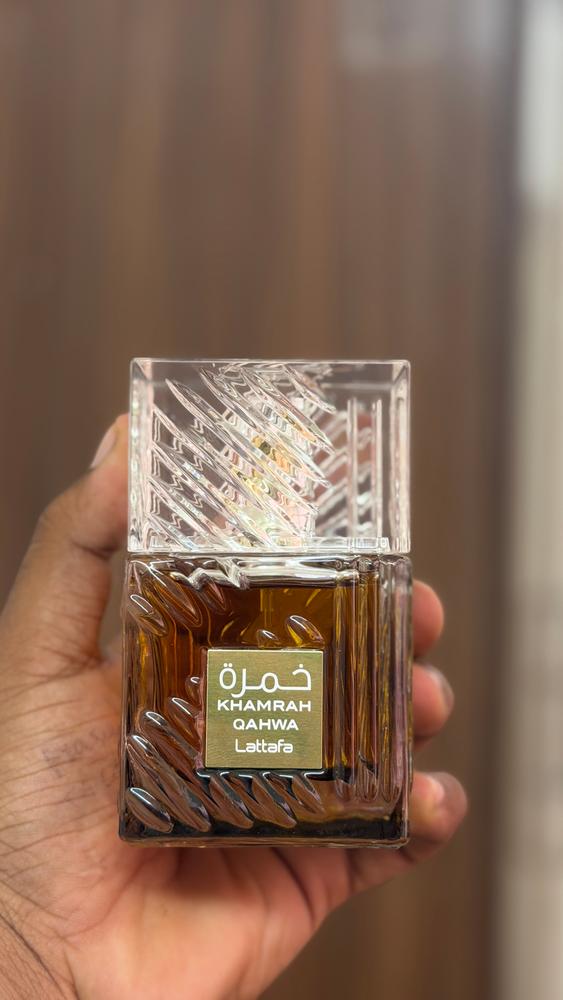 Lattafa Khamrah Qahwa Eau de Parfum - Customer Photo From Chandu