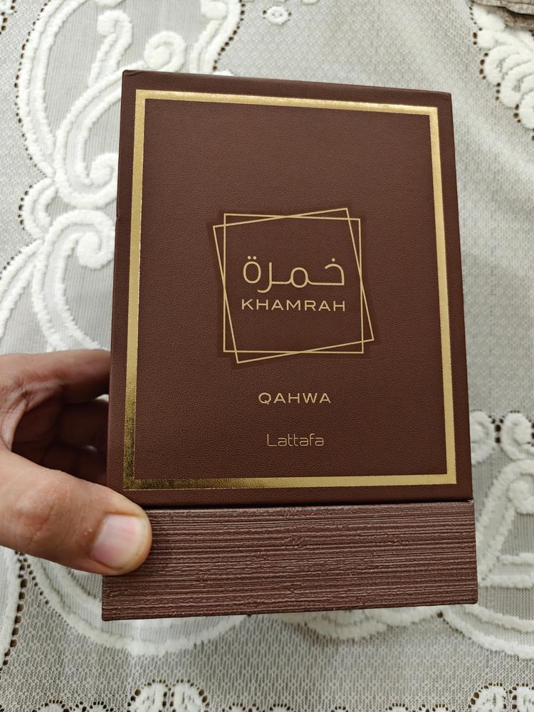 Lattafa Khamrah Qahwa Eau de Parfum - Customer Photo From Jaikirat