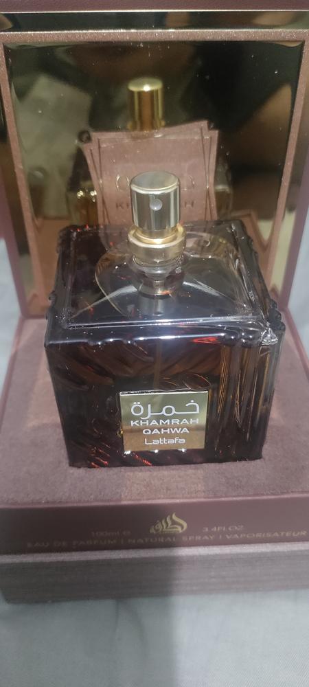 Lattafa Khamrah Qahwa Eau de Parfum - Customer Photo From Pratik
