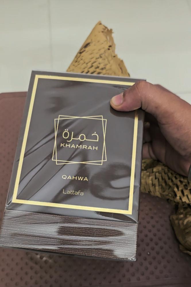 Lattafa Khamrah Qahwa Eau de Parfum - Customer Photo From Apurva Waghmare
