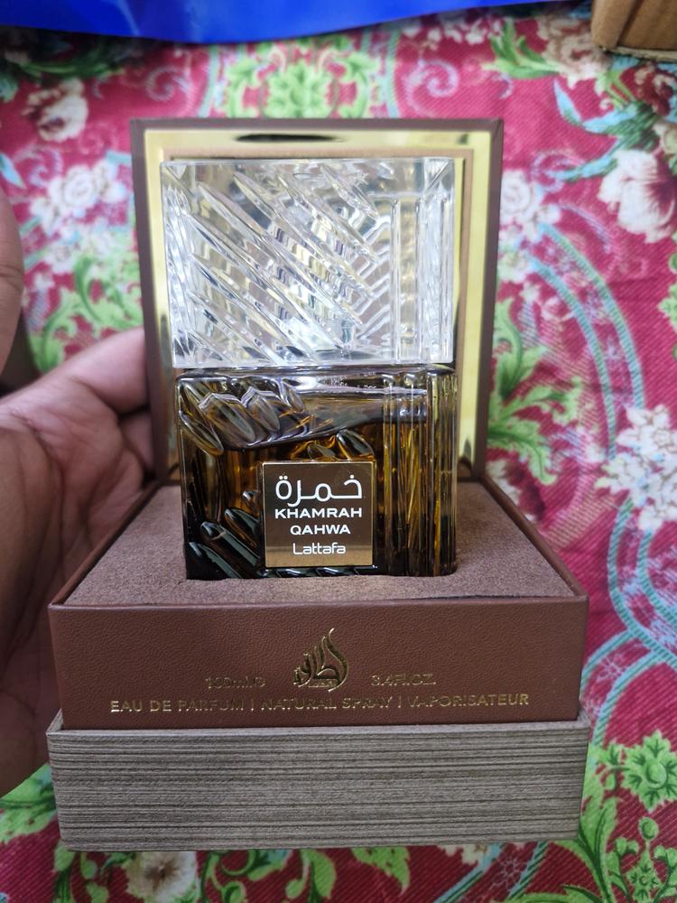 Lattafa Khamrah Qahwa Eau de Parfum - Customer Photo From Hitesh Kansal