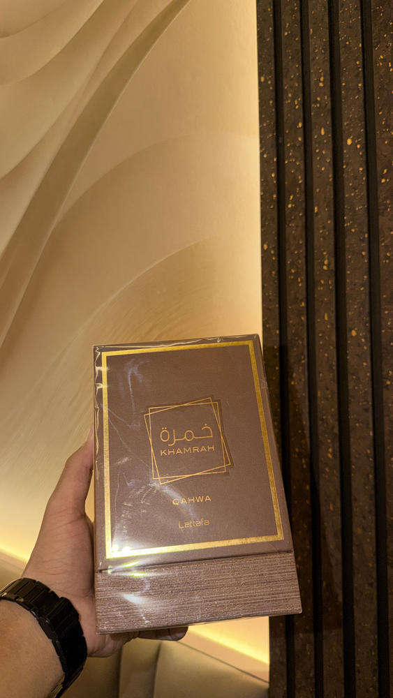 Lattafa Khamrah Qahwa Eau de Parfum - Customer Photo From Rahin Memon