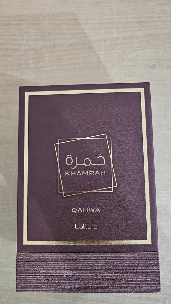 Lattafa Khamrah Qahwa Eau de Parfum - Customer Photo From Varun Attri