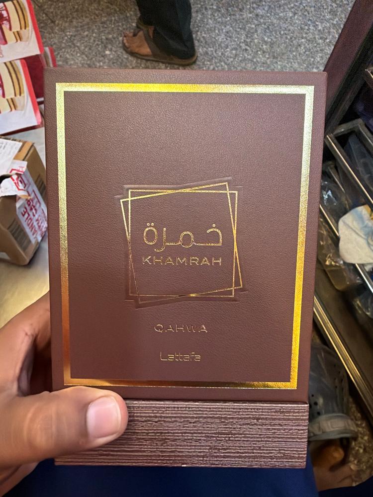 Lattafa Khamrah Qahwa Eau de Parfum - Customer Photo From Nitin garg