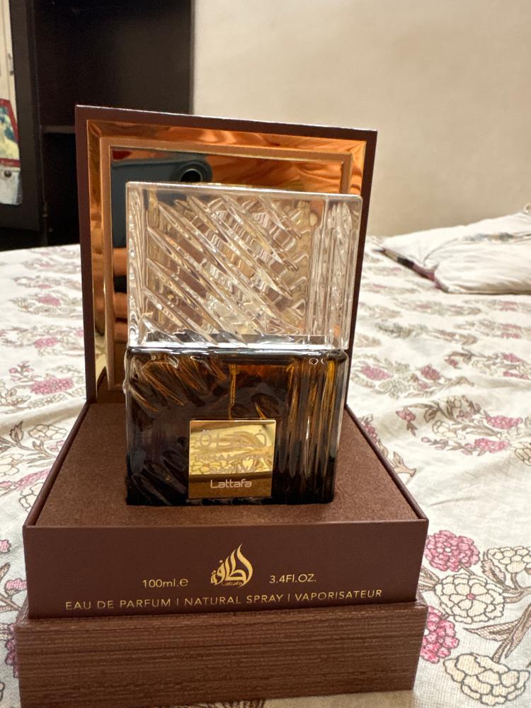 Lattafa Khamrah Qahwa Eau de Parfum - Customer Photo From Jignesh Makwana