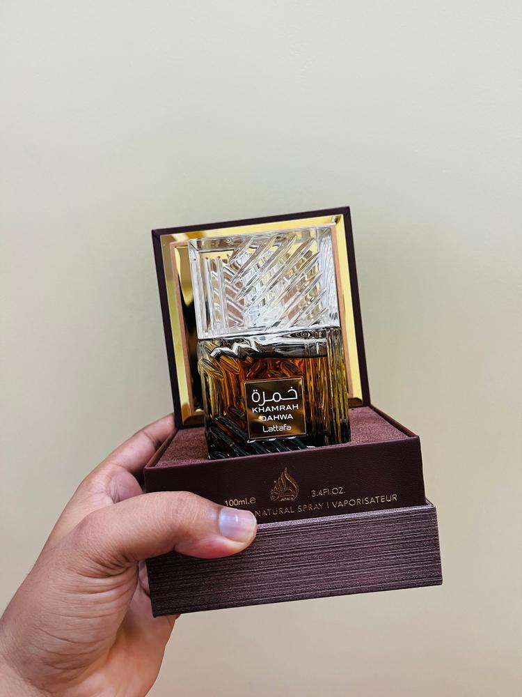 Lattafa Khamrah Qahwa Eau de Parfum - Customer Photo From Sudipta S Dass