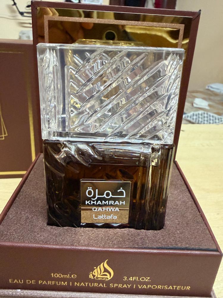 Lattafa Khamrah Qahwa Eau de Parfum - Customer Photo From Mohit Rohilla