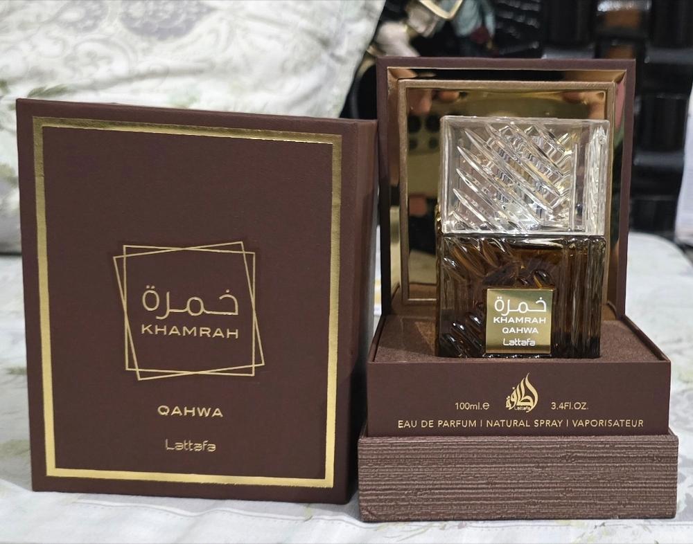Lattafa Khamrah Qahwa Eau de Parfum - Customer Photo From Amrit virk