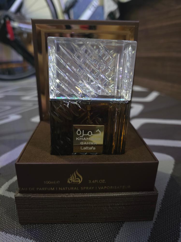 Lattafa Khamrah Qahwa Eau de Parfum - Customer Photo From Joy Kumar Barman