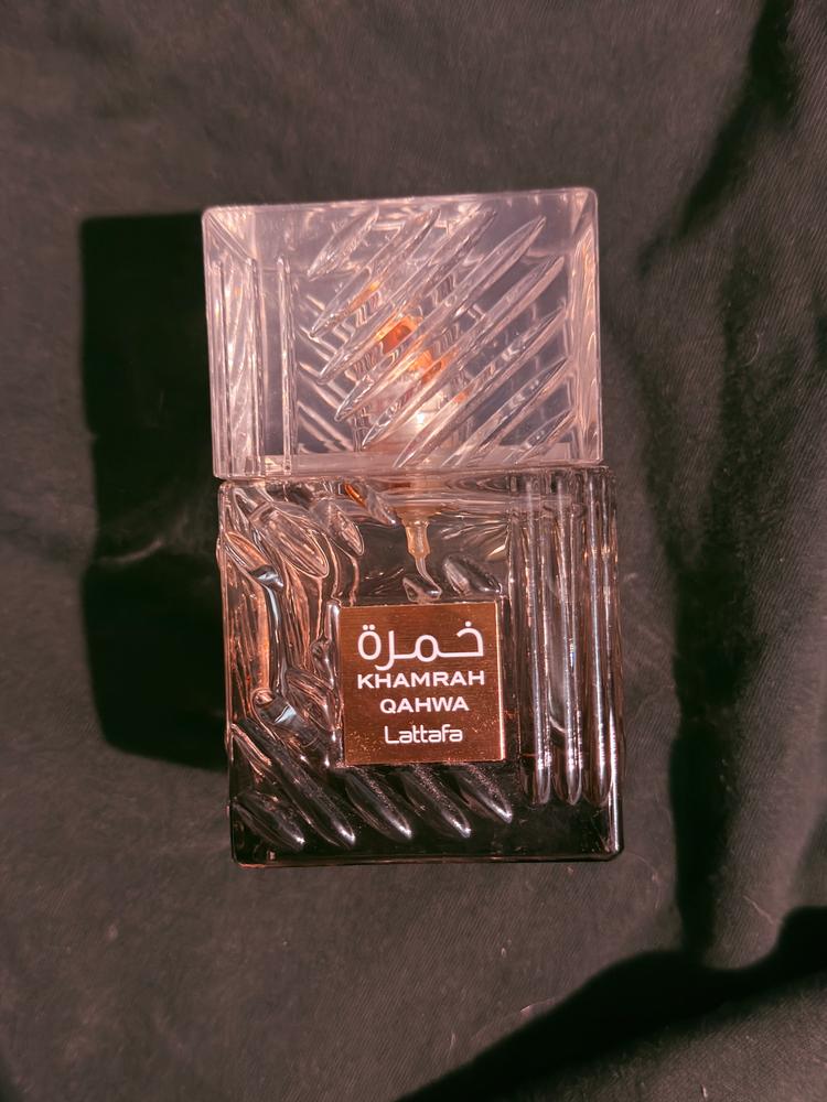 Lattafa Khamrah Qahwa Eau de Parfum - Customer Photo From Karthik