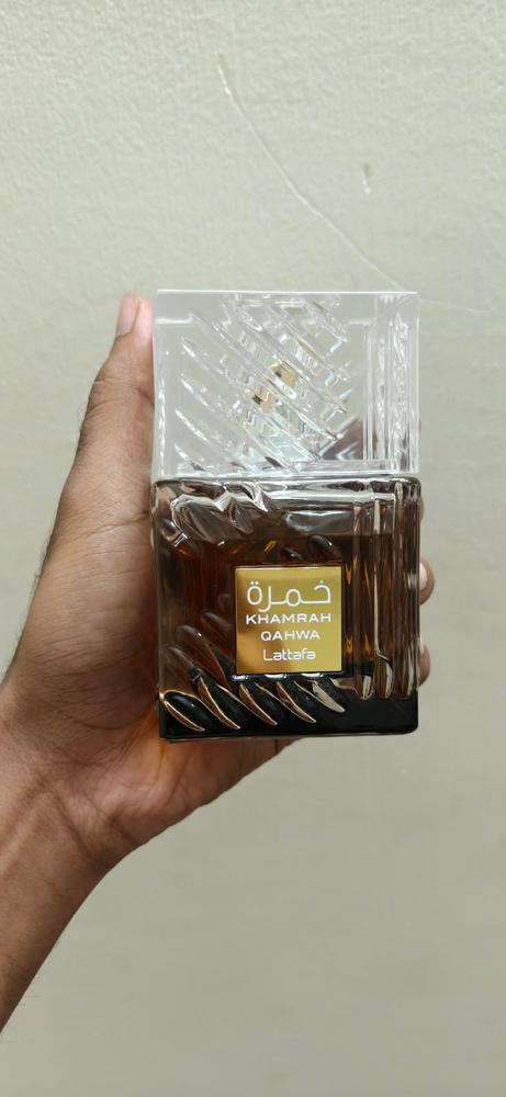 Lattafa Khamrah Qahwa Eau de Parfum - Customer Photo From Sai Rakshana K