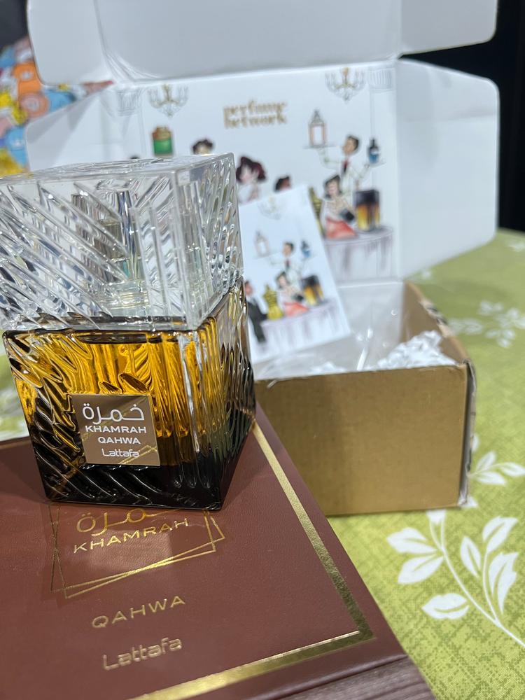 Lattafa Khamrah Qahwa Eau de Parfum - Customer Photo From Rafique