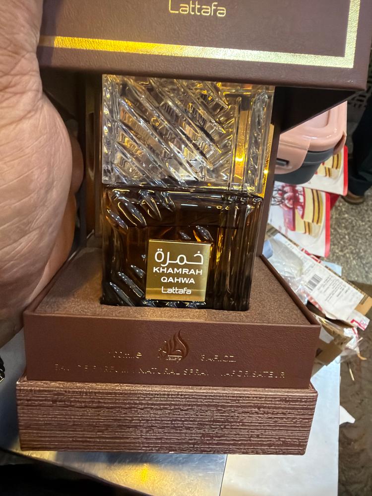 Lattafa Khamrah Qahwa Eau de Parfum - Customer Photo From Nitin garg