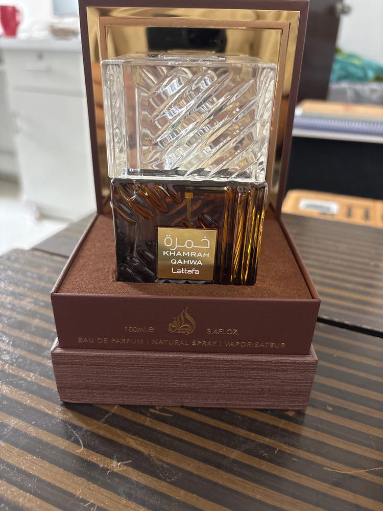 Lattafa Khamrah Qahwa Eau de Parfum - Customer Photo From Ojas Gupta