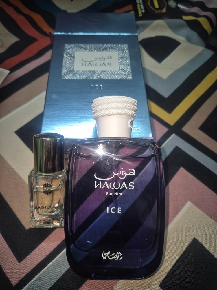 Rasasi Hawas Ice Eau de Parfum for Men - Customer Photo From Hassan Ansari