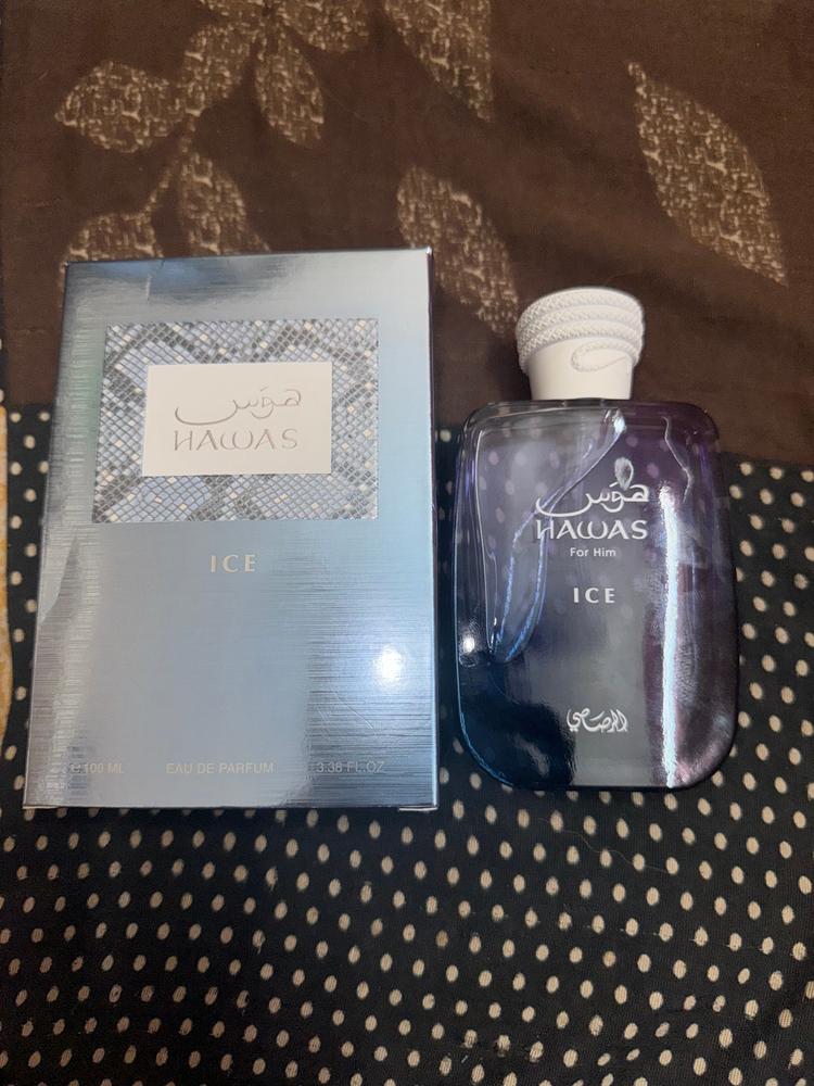 Rasasi Hawas Ice Eau de Parfum for Men - Customer Photo From Rabeka A