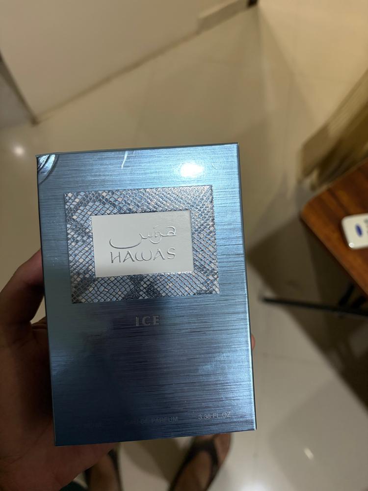 Rasasi Hawas Ice Eau de Parfum for Men - Customer Photo From Ayush Vikram