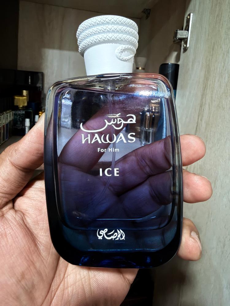 Rasasi Hawas Ice Eau de Parfum for Men - Customer Photo From Armaan