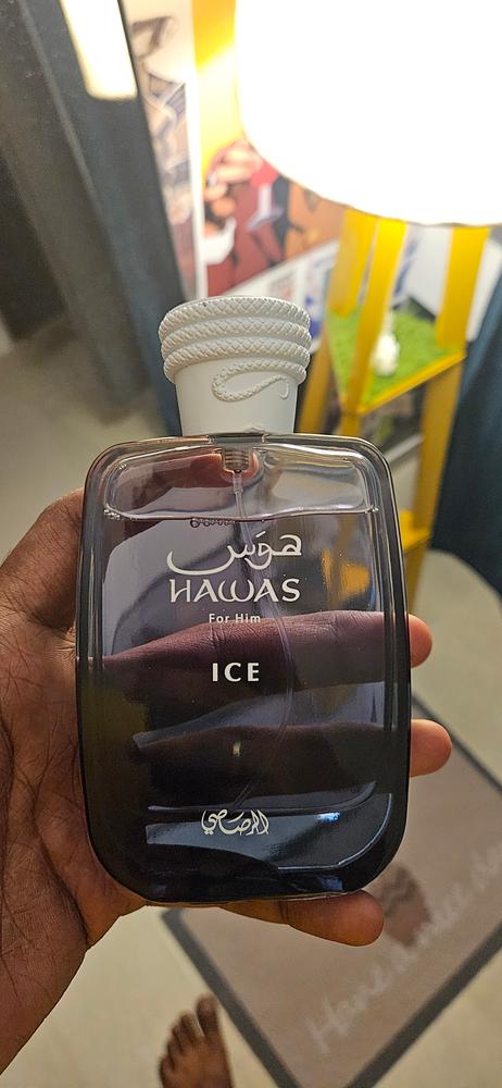 Rasasi Hawas Ice Eau de Parfum for Men - Customer Photo From Manjunadha K