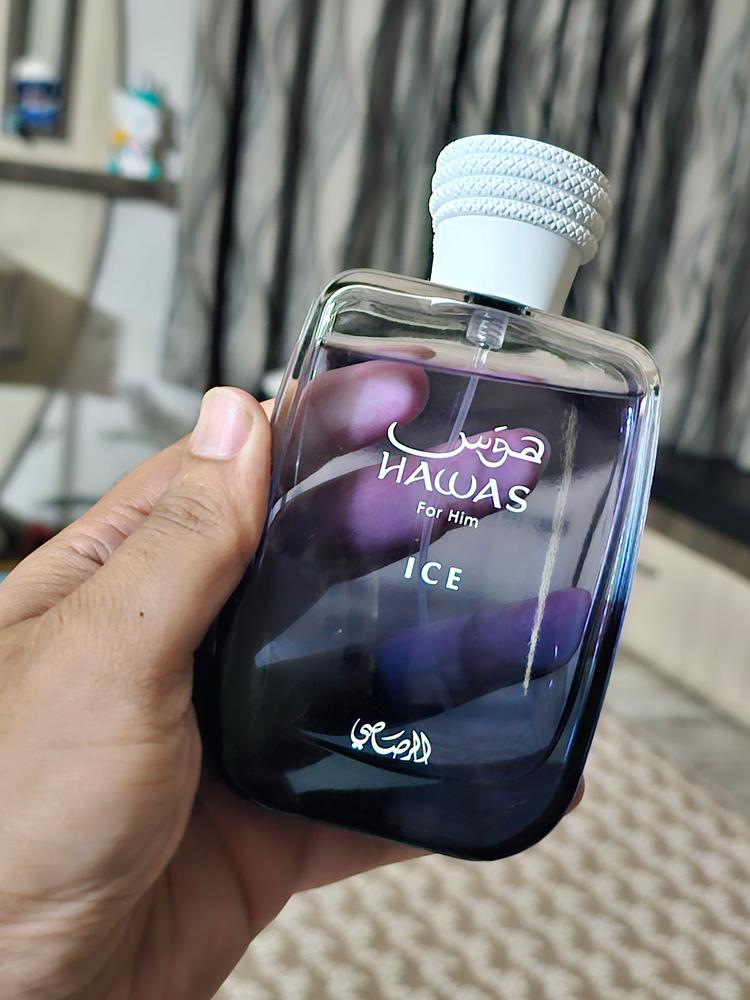 Rasasi Hawas Ice Eau de Parfum for Men - Customer Photo From Tarandeep Kohli