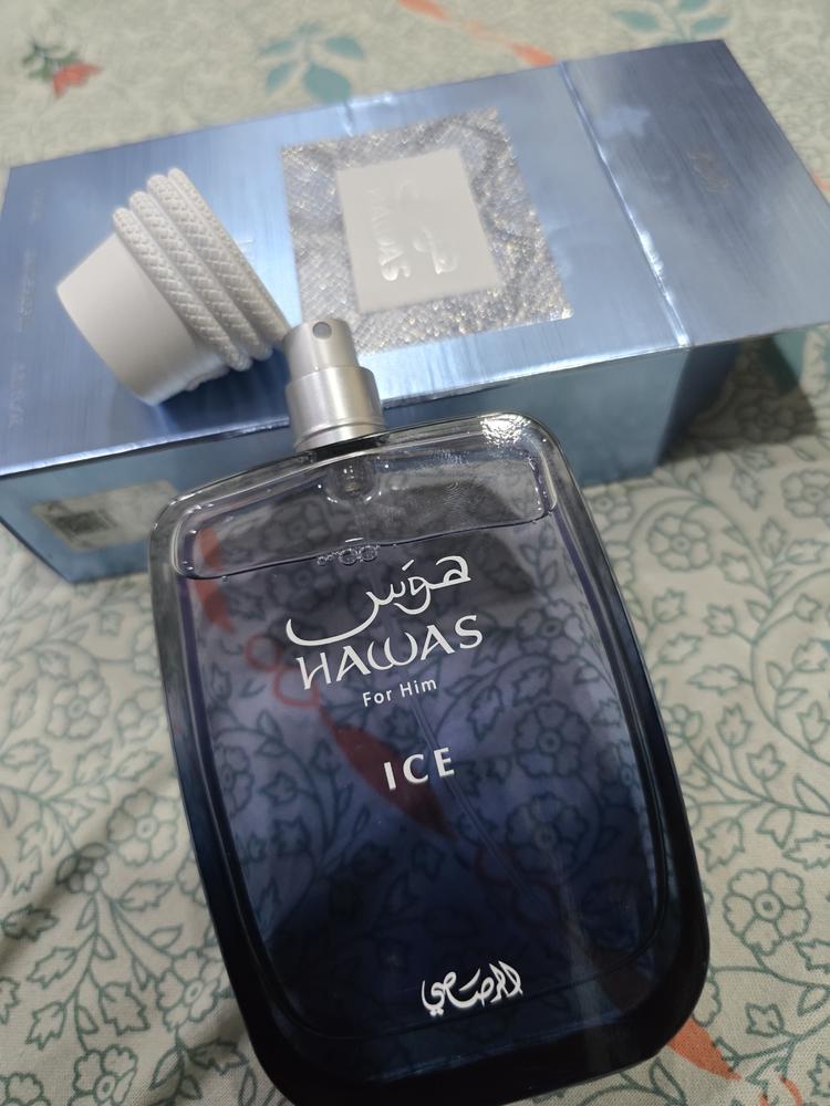 Rasasi Hawas Ice Eau de Parfum for Men - Customer Photo From Chhayank Datta