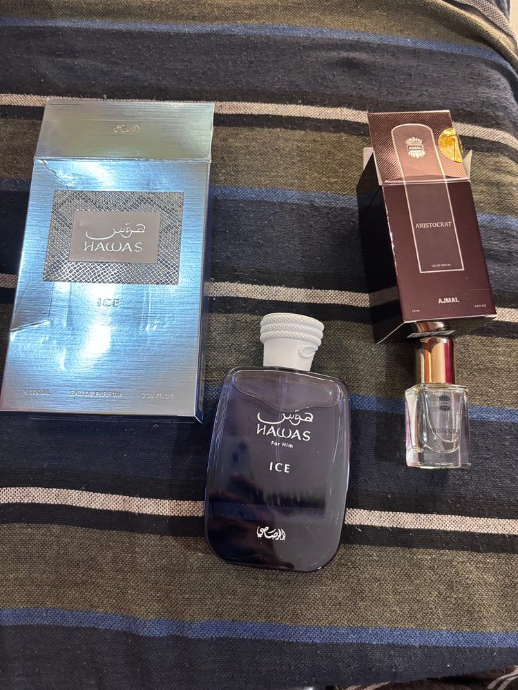 Rasasi Hawas Ice Eau de Parfum for Men - Customer Photo From Rahul Yadav