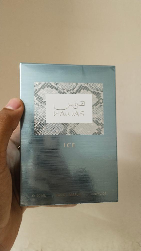 Rasasi Hawas Ice Eau de Parfum for Men - Customer Photo From Rajbir