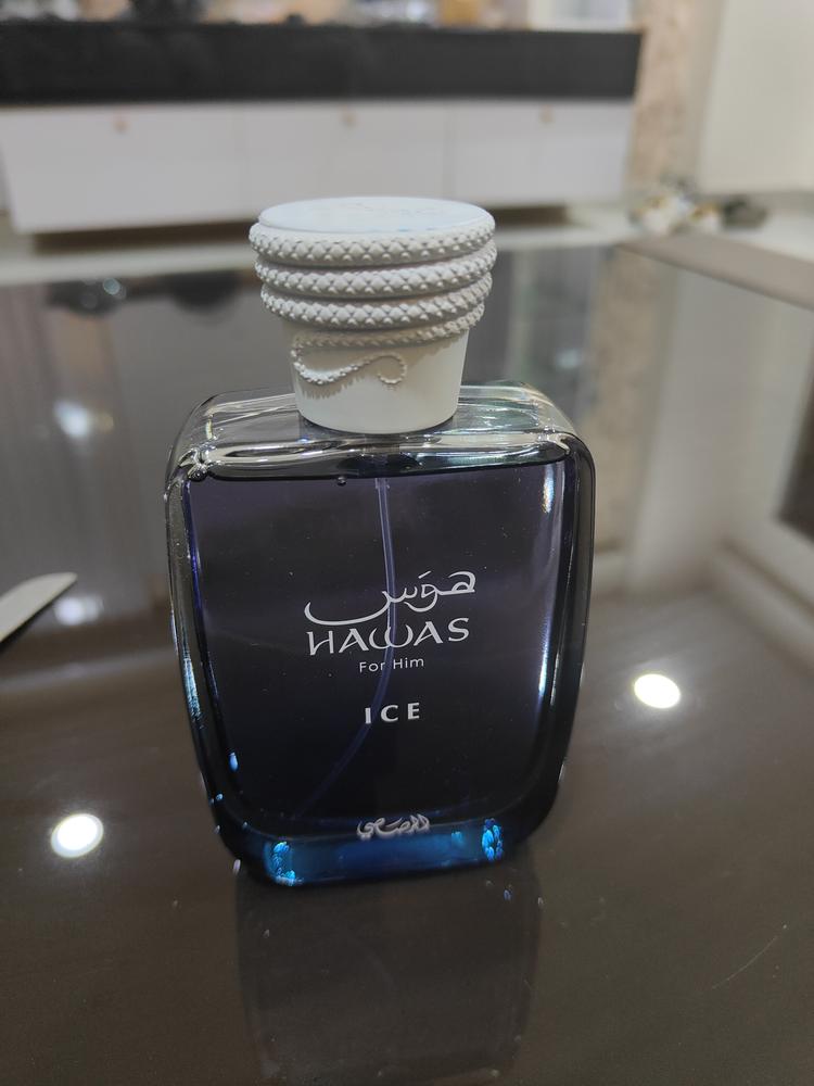 Rasasi Hawas Ice Eau de Parfum for Men - Customer Photo From Archit