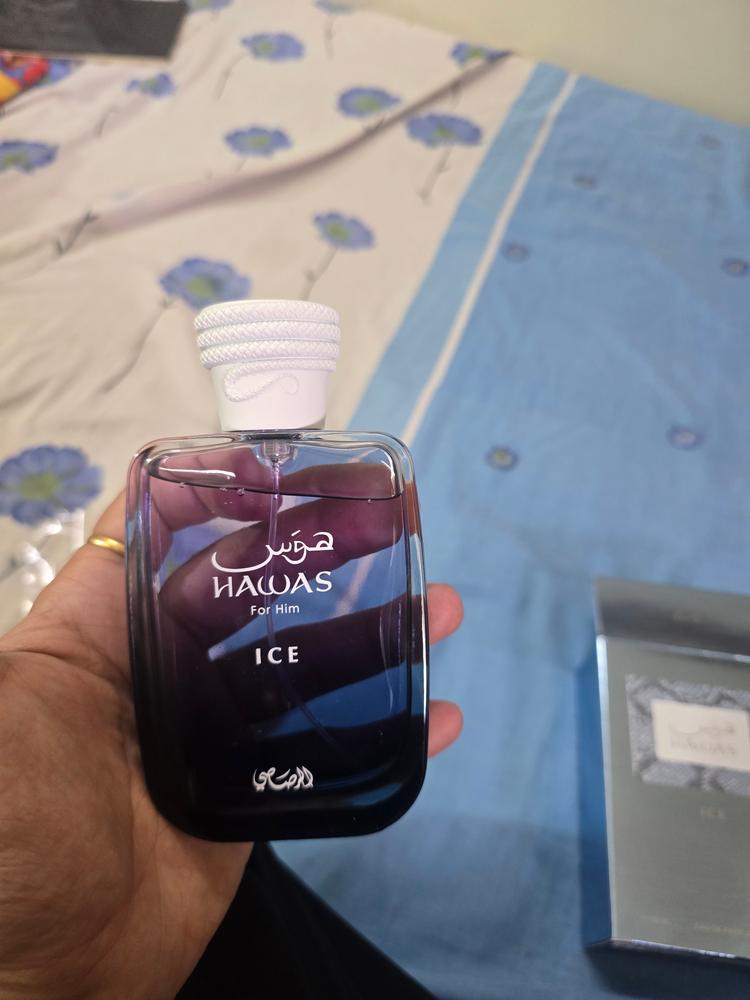 Rasasi Hawas Ice Eau de Parfum for Men - Customer Photo From Germandeep