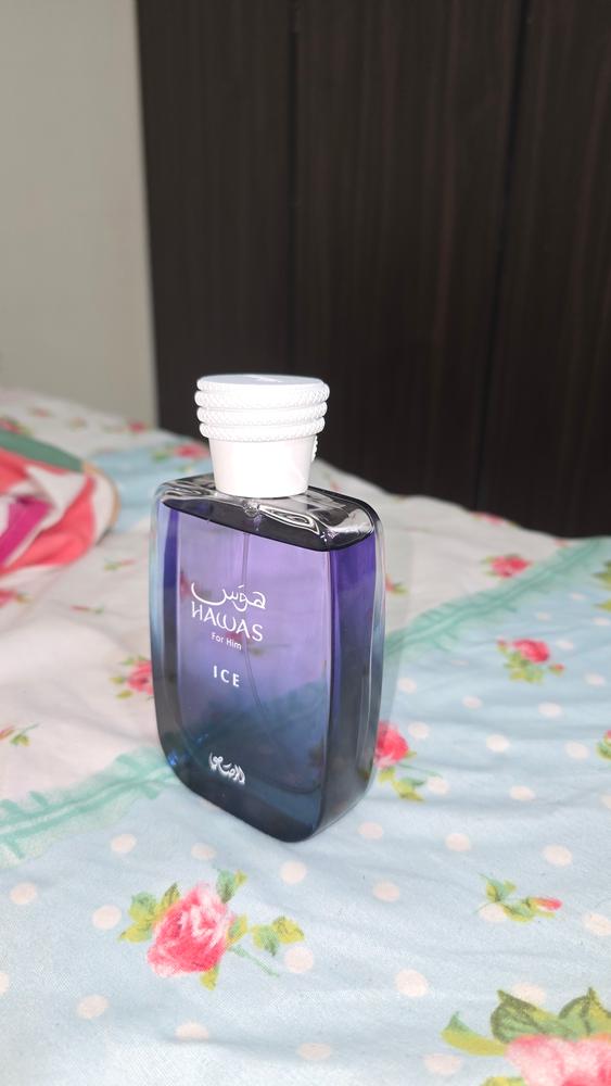 Rasasi Hawas Ice Eau de Parfum for Men - Customer Photo From Subham Chaudhary
