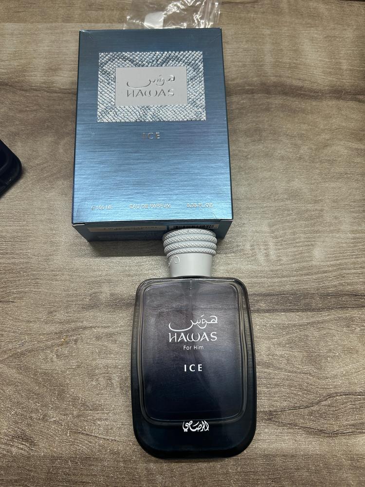 Rasasi Hawas Ice Eau de Parfum for Men - Customer Photo From Mikey