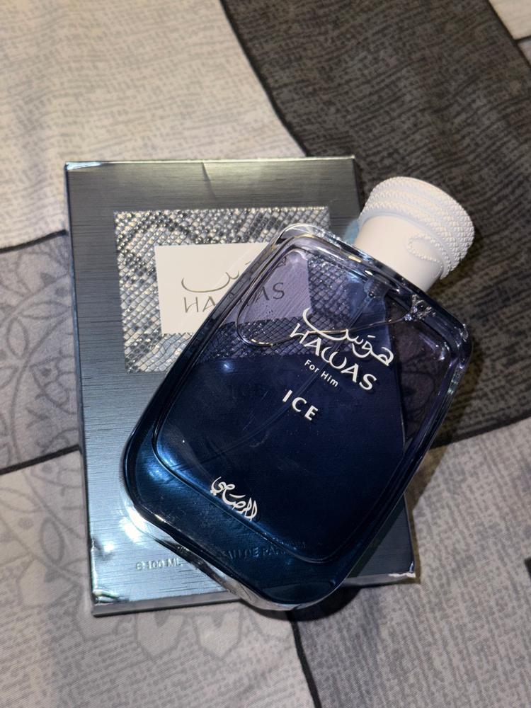 Rasasi Hawas Ice Eau de Parfum for Men - Customer Photo From Navraj Singh