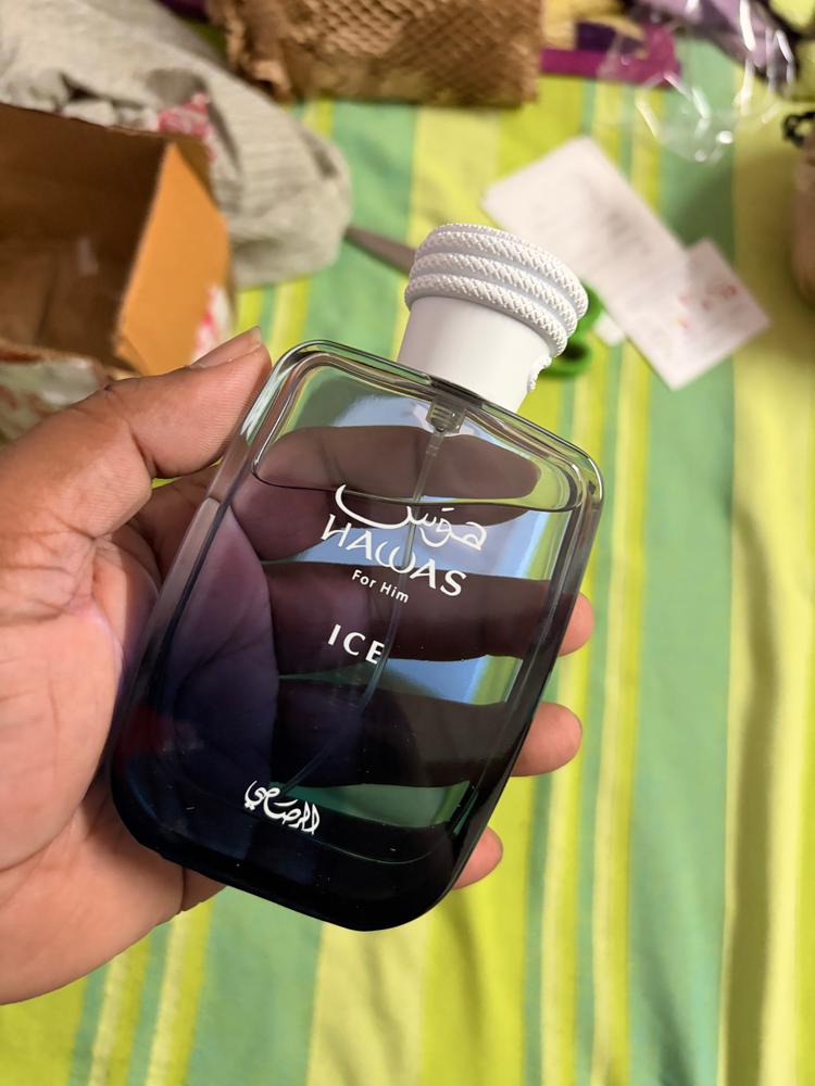 Rasasi Hawas Ice Eau de Parfum for Men - Customer Photo From Vishal Gupta