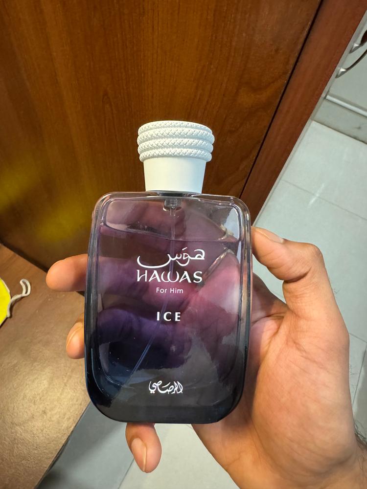 Rasasi Hawas Ice Eau de Parfum for Men - Customer Photo From Pritish Vernekar