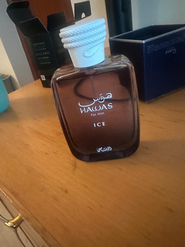 Rasasi Hawas Ice Eau de Parfum for Men - Customer Photo From ASHUTOSH Satapathy