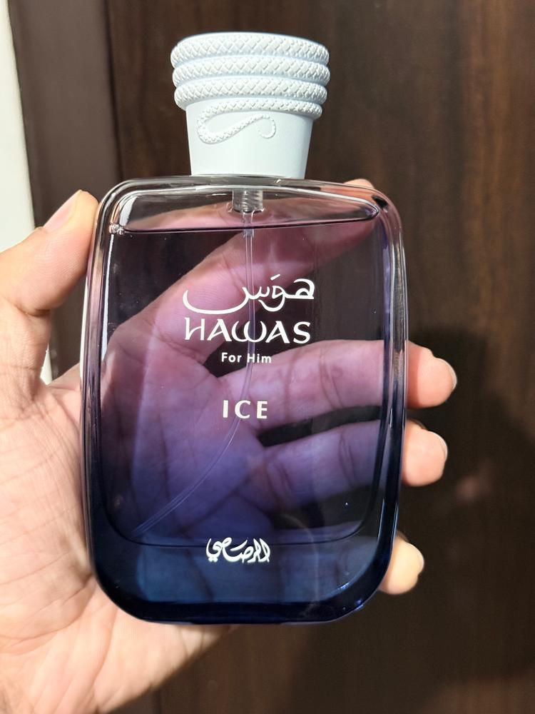 Rasasi Hawas Ice Eau de Parfum for Men - Customer Photo From Anubhav Setia