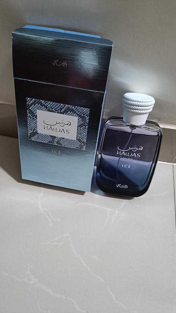 Rasasi Hawas Ice Eau de Parfum for Men - Customer Photo From Ssk
