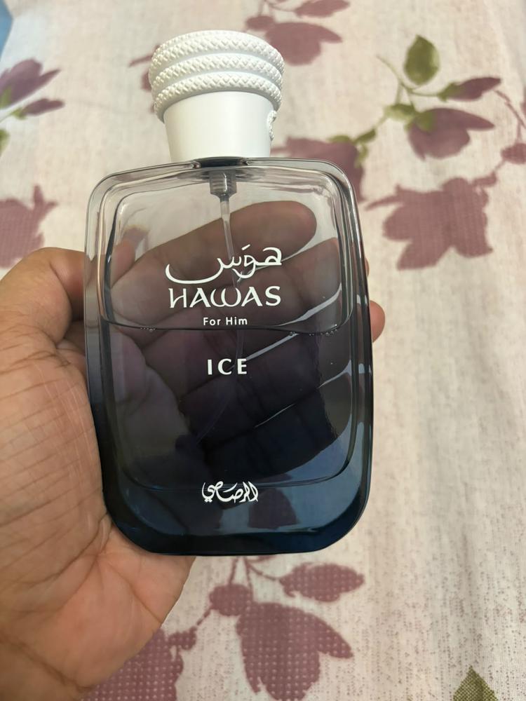 Rasasi Hawas Ice Eau de Parfum for Men - Customer Photo From Tirtha Pratim Paul