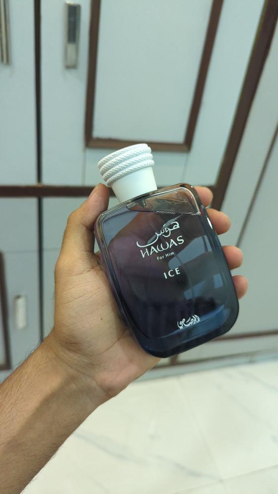 Rasasi Hawas Ice Eau de Parfum for Men - Customer Photo From Dipam 