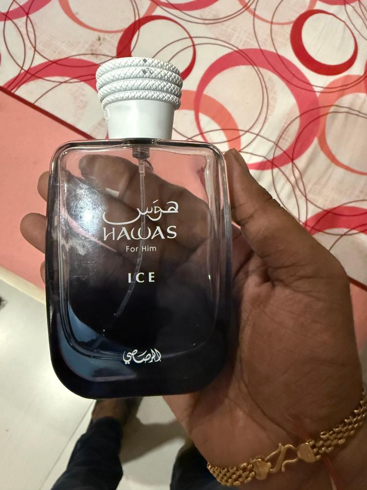 Rasasi Hawas Ice Eau de Parfum for Men - Customer Photo From Ankit Agarwala