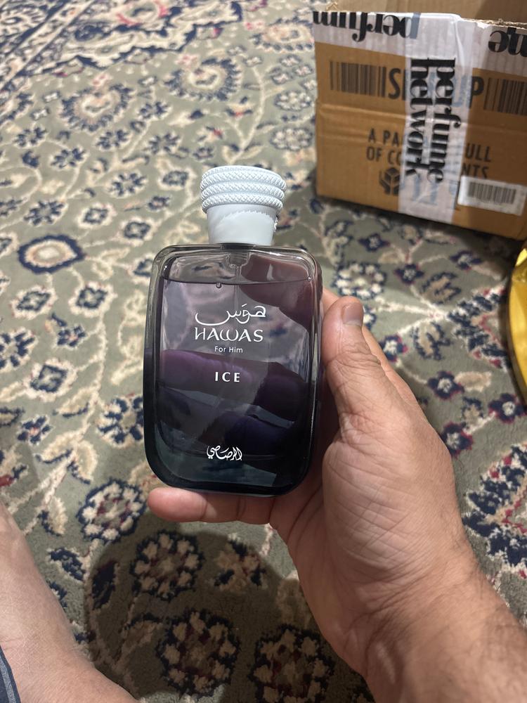 Rasasi Hawas Ice Eau de Parfum for Men - Customer Photo From Imran shaikh