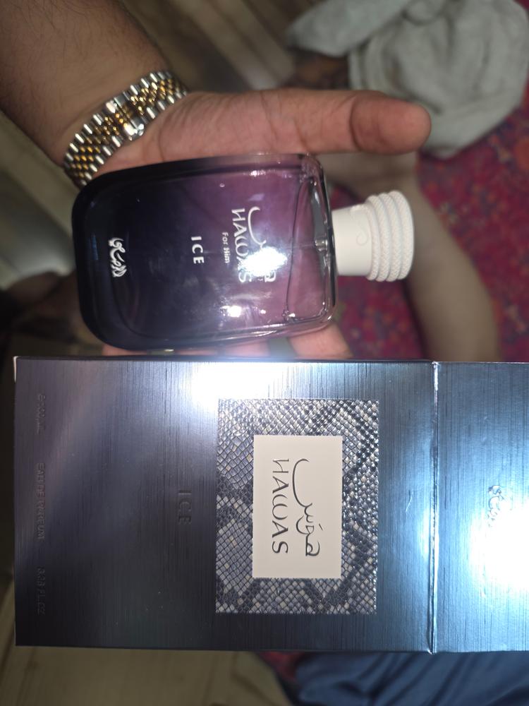 Rasasi Hawas Ice Eau de Parfum for Men - Customer Photo From Shubh Gupta